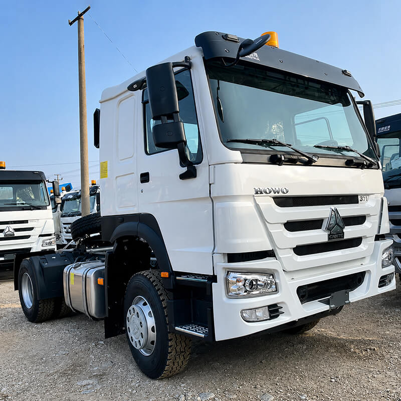 howo 4x2 6 wheels 371hp sinotruk motor tractor