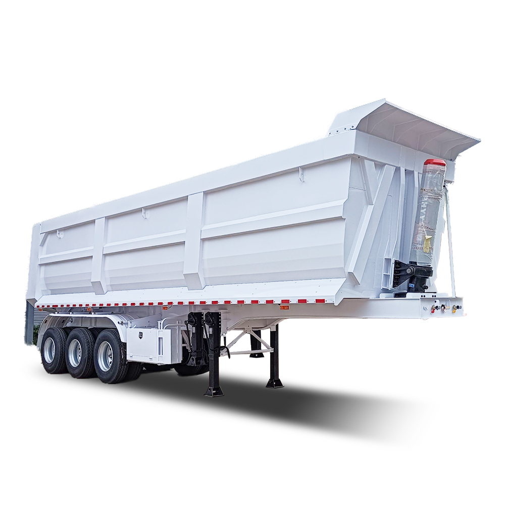 U - Shaped Rear Dump Semi Trailer